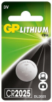 Ličio baterija GP, CR2025, 3V, 1 vnt.