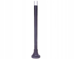 Schneider Electric metalinis pagrindas su mova 400mm juodas Xvbz03