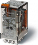 Finder 4pdt 7a 24v Dc mini relė, 55.34.9.024.0040