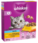 Whiskas Sterile sterilizuotoms katėms su vi&scaron;tiena, 5x800g