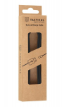 Tactical Smooth Thread USB-C kabelis, 0,3 m, juodas