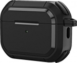 Beline dėklas Airpods Pro 2, juodas, su magnetiniu užsegimu