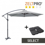 Lauko skėtis su padu Select Zeltpro, pilkas
