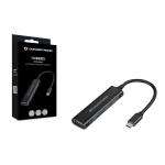 USB &scaron;akotuvas Conceptronic HUBBIES12B, USB 3.2