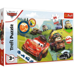 Dėlionė su automobiliais Trefl Cars (Žaibas Makvynas), 24 d.