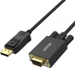 Unitek DisplayPort į VGA Adapteris, 1,8m Laidas