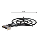 Dujinis degiklis griliui GrillSymbol B700, 70 cm/25kW
