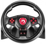 Vairas su pedalais ir pavarų perjungikliu Marvo GT-903, 16 mygtukų, USB, juodas