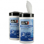 PRF Screenwipes valymo servetėlės ekranams, 100 vnt