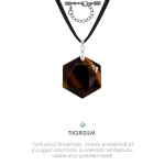 Riptsa Tigrio akis &Scaron;e&scaron;iakampis 28x25x9mm