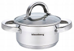 klausberg kb-7121 1l viryklė su dangčiu 14cm