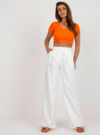 Kelnės moterims Italy Moda, baltos