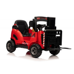 Vienvietis vaiki&scaron;kas elektromobilis Forklift WH101, raudonas