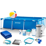 Karkasinis baseinas Intex 15in1, 260x160x65 cm, su filtru
