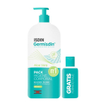 Du&scaron;o gelio rinkinys ISDIN Germisdin Aloe Vera, be muilo, antiseptinis, sausai ir niežtinčiai odai