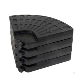 Pagrindas skėčiui - Aktive - 48 x 7,5 x 48 cm - Plastikas - Kvadratinis - Baltas