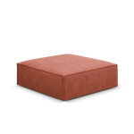 Pufas Vanda, 1 sėdima vieta, raudonas