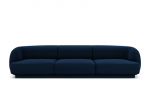 Sofa Micadoni Home Miley Miley 259x85x74 cm, mėlyna