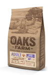 Oak's Farm Grain Free suaugusiems visų veislių &scaron;unims su ėriena, 2 kg