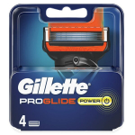 Gillette ProGlide Power keičiamų skustuvo a&scaron;menų rinkinys, 4 vienetai