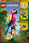 31144 LEGO&reg; Creator 3 v 1 Egzotinė rožinė papūga