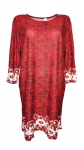 Tunika moterims Kinga, raudona, XXXXL/XXXXXL