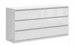 Komoda BRW Tetrix, balta