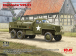 Klijuojamas Modelis ICM 35492 WWII US Gasoline Tank Truck Studebaker US6-U5 1/35