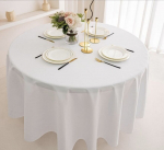 Apvali staltiesė WinderHome, 178 cm.