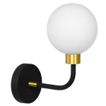 Sieninė lempa APP1301-1W Black Gold