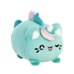Pliu&scaron;inis žaislas Kawaii Tasty Peach mėlynas kačiukas, 18 cm