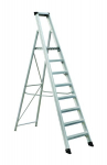 Aliuminio profesionalūs laiptai 8 vnt. pločio auk&scaron;tis 1,69|max3,6 m Elkop