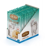 CatFest Tunai su krevetėmis želė, 12 x 70gr