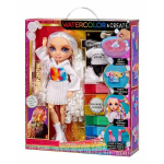Rainbow High - Water Color - 1 mannequin doll (Violet) of 27cm - 2 outfits and accessories to personalize - Color your hair