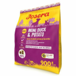 Josera Super Premium Mini mažų veislių suaugusiems &scaron;unims su antiena ir bulvėmis, 900 g