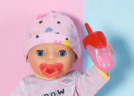 Kūdikių buteliuko ir čiulptuko rinkinys Baby Born Little 36 cm &ndash; įvairios spalvos, kompakti&scaron;kas dydis, lengvai suimamas dizainas