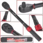 Tvardy T00251 dinamometrinis raktas 3/8", 10-60 Nm