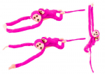Pliu&scaron;inis žaislas Beždžionė, rožinė, 90 cm