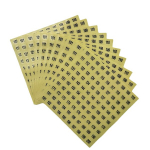 Skaidrūs lipnūs skaičių lipdukai 1&ndash;300, 10 vnt., 10 vnt. nuo 101 iki 200