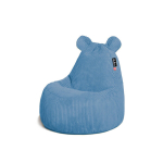 Sėdmai&scaron;is Qubo Teddy Laguna FEEL FIT Blue Velvet, vaiki&scaron;kas sėdmai&scaron;is