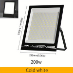 LED Prožektorius Lauko Vandeniui Saugos Ap&scaron;vietimas 200W 3000/6000K., &Scaron;alta Balta