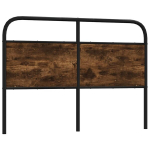 Galvūgalis, dūminio ąžuolo spalvos, 120 cm, plienas ir mediena
