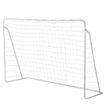 Futbolo vartai vaikams ne&scaron;iojami metaliniai sulankstomi 213 x 150 cm