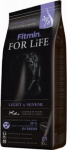 FITMIN sausas maistas &scaron;unims For Life Light & Senior, 15 kg
