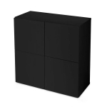 Spintelė akvariumui Aquael Premium 80, 80x35x78 cm, juoda