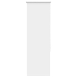 Naktinis roletas baltos spalvos 60x175 cm audinio plotis 55,7cm