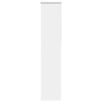 Naktinis roletas baltos spalvos 45x210 cm audinio plotis 40,7cm