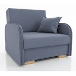 Miegamasis fotelis Bold, pilka