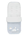 Vokelis KikkaBoo Polar Stripy Friends Blue, 97x40 cm