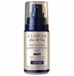 Veido dulksna Claresa Care All Day apsauginis drėkinamasis SPF20 50 ml